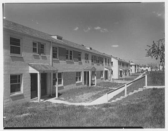 Barry Farms Housing Development, Washington, D.C. Terrace section II